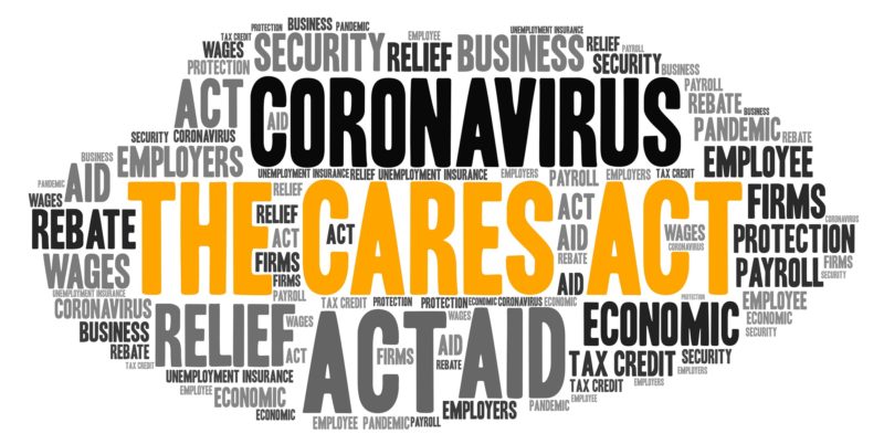 The Cares Act Word Cloud